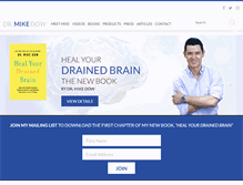 Tablet Screenshot of drmikedow.com